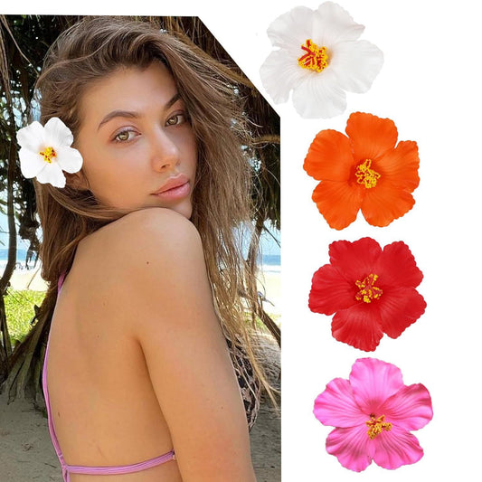 Bohemian Beach Vacation Flower Hair Clip For Women Fashion Girl Accessories Gift